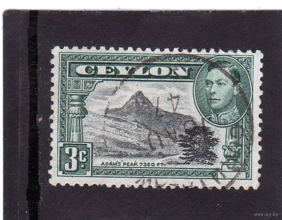 Цейлон.Ми-231. Король Георг VI и пик Адамс. 1938.