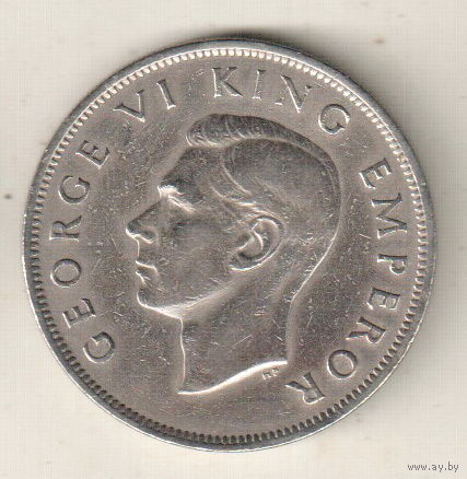 Новая Зеландия 1/2 крона 1947