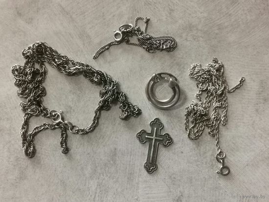 Лом серебро 925 пр.