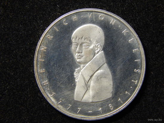 ФРГ 5 марок 1977г.Генрих фон Кляйст.