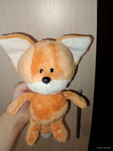 Мягкая игрушка лисичка, лиса