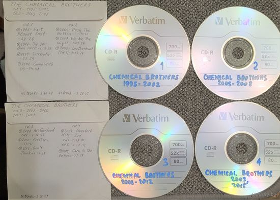 CD MP3 дискография The CHEMICAL BROTHERS - 4 CD