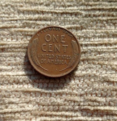 Werty71 США 1 цент 1918 пшеничный