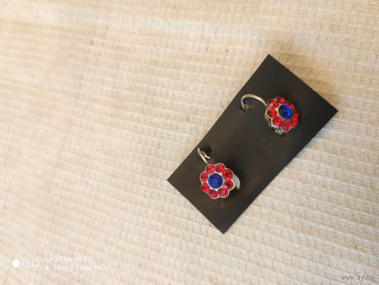 Серьги. 875пр.