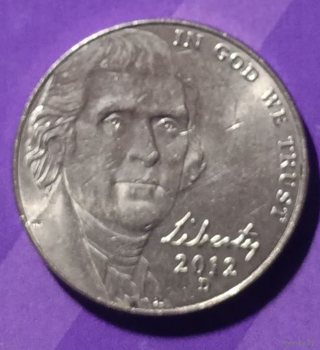 5 центов 2012  США