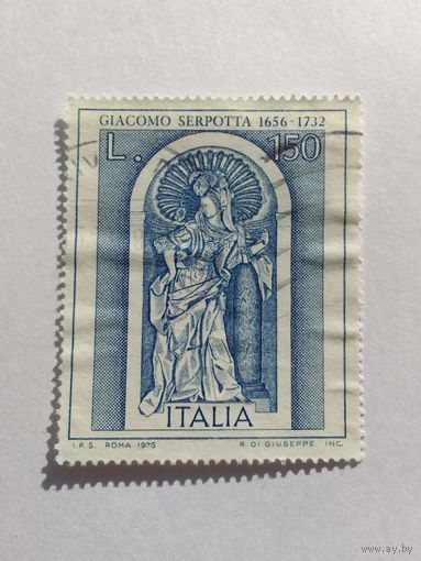 Марки   Джакомо Серпотта Италия  1976    1 шт. -  0,50 руб.