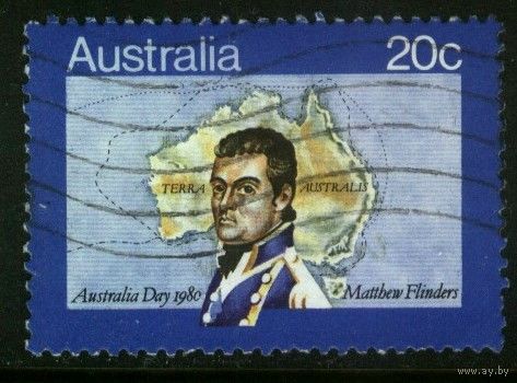 Австралия - 1980 [Mi. 699] Гашеная (AU17)