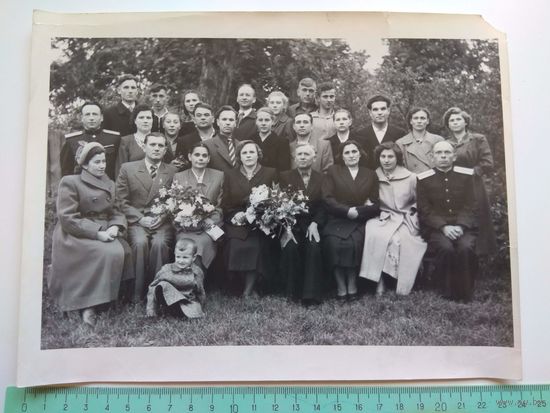 Большая групповая фотография #2. 1950-е. СССР