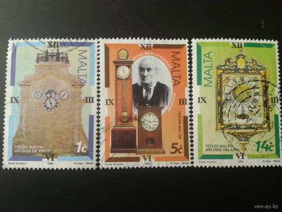 Мальта 1995 часы