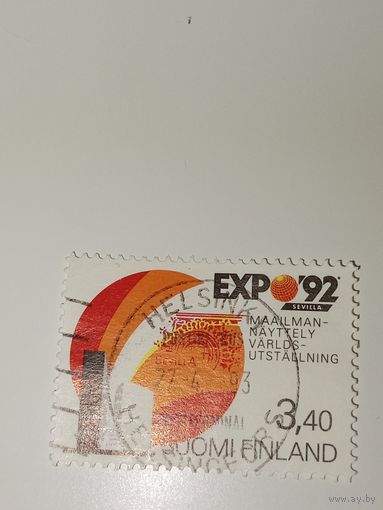 Финляндия 1992 выставка ЕХРО-92