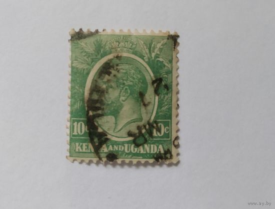 ВЕЛИКОБРИТАНИЯ\1295\КЕНИЯ И УГАНДА. 1922. БРИТАНСКАЯ КОЛОНИЯ. ГЕОРГ V.
