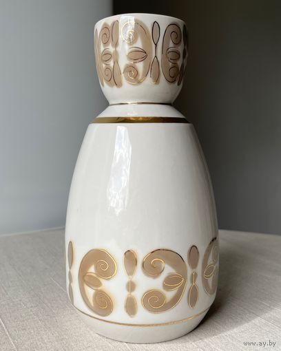 Ваза МФЗ фарфор 21см редкая МФФЗ Минский фарфоровый завод