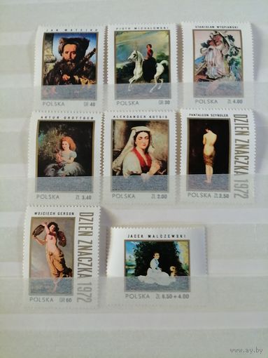 Польша 1972 живопись