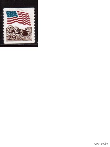 США-1991 (Мих.2123) , гаш., Стандарт, Флаг