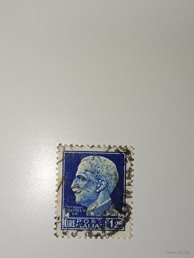 Италия 1929 Виктор Эммануил III, король Италии.