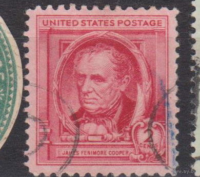 Джеймс Фенимор Купер Известные Люди Личности США 1940 год лот 11