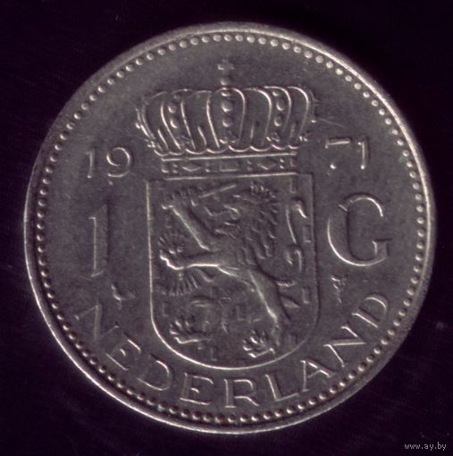 1 Гульден 1971 год Нидерланды