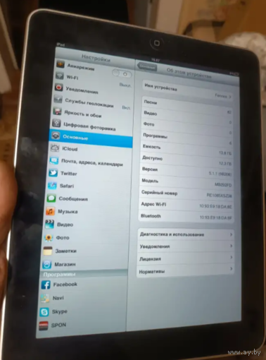 Apple iPad 1/2 16 Gb на запчасти см фото по 1 штуке цена