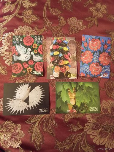 Свежайшие Календарики с выставки2026, в продаже их не будет