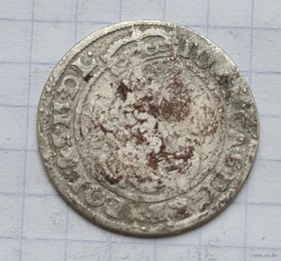 6 грошей 1666 год