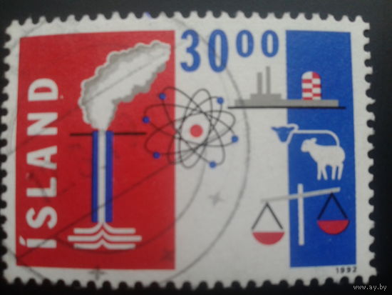 Исландия 1992 экспорт