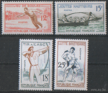 ФР. М. 1197/00. 1958. Спортивная серия. ЧиСт.