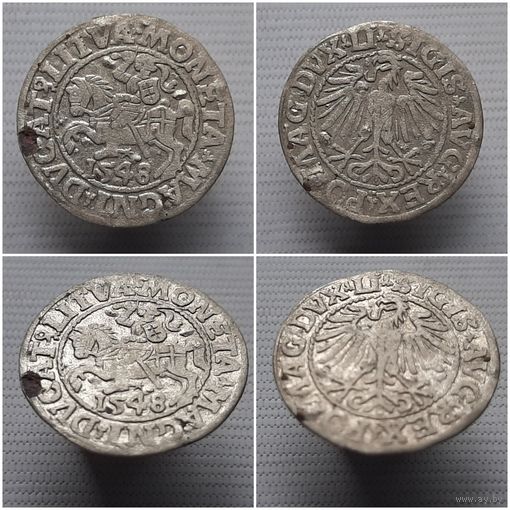 Полугрош 1548 год.