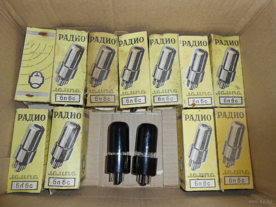 Радиолампы 6П6С для радиоприемника - НА ПРОВЕРКУ