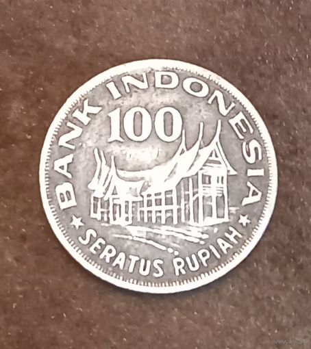 Индонезия 100 рупий, 1978