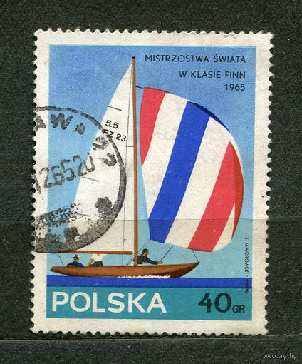 Парусные яхты. Регата. Польша. 1965