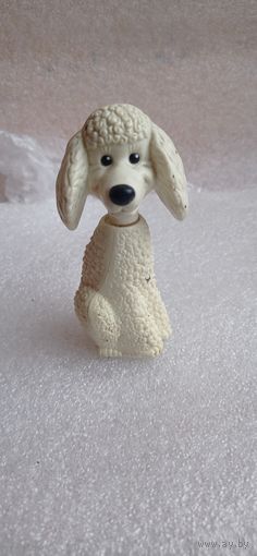 КОЛЛЕКЦИОННАЯ  СТАТУЭТКА  ПУДЕЛЬ  МАКДОНАЛЬДС ОРИГИНАЛ  .  Распродажа Коллекции !!! . Экспресс  Аукцион не с рубля без МПЦ и прочего 3 ДНЯ  .Много лотов в продаже .