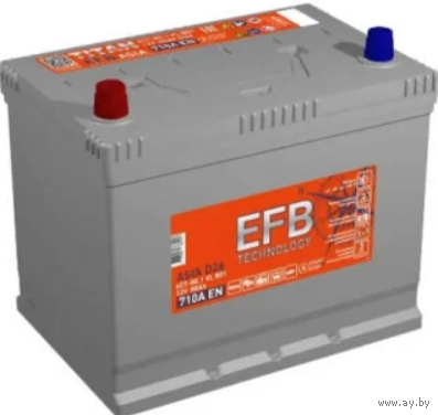 Аккумулятор для автомобиля tubor 75/710А EFB