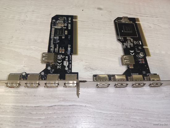PCI USB 2.0 NEC D720101F1 2 штуки лот