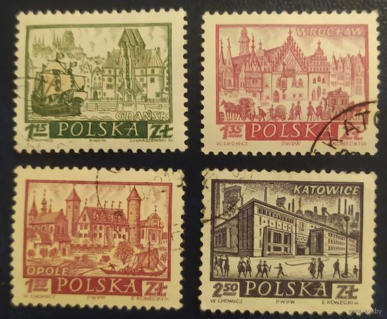 Польша 1960    история замков(2) 4 из 9.