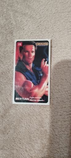 Вкладыш наклейка Commando N-28