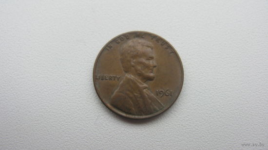 США 1 цент 1961