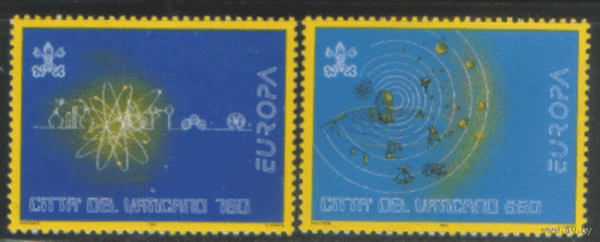 ВАТ. М. 1122/23. 1994. Солнечная система. Атом. Техника. Космос. Чист.