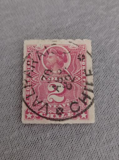 Чили (1878-1883) Колумб. 2 сентаво