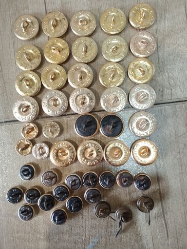 Пуговицы СССР военные