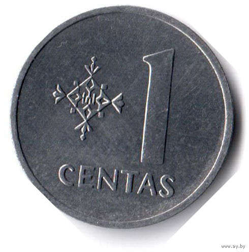 Литва. 1 цент. 1991 г.