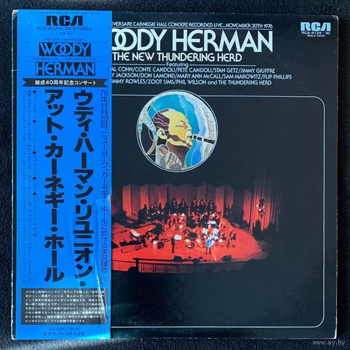 Woody Herman & The New Thundering Herd (2LP) – The 40th Anniversary, Carnegie Hall Concert / JAPAN 1977 (Promo)