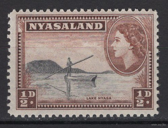 Ньясаленд /Nyasaland 1953** Британский протекторат на юго-востоке Африки Озеро Ньяса SG#173