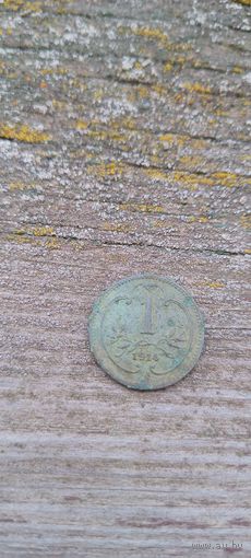 Австрия 1 Геллер 1914