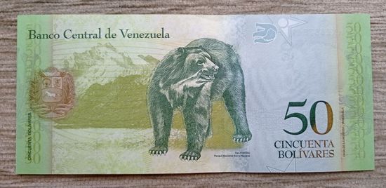 Werty71 Венесуэла 50 боливаров 2015 UNC банкнота