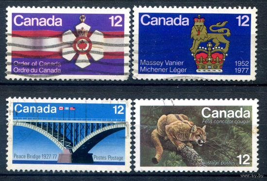 Канада - 1977г. - 4 полные серии - 4 марки - гашёные. #3-WB-86-A-2