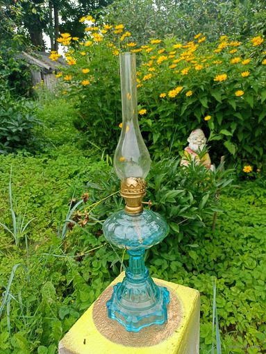 Керосиновая лампа стеклозавода "ОКТЯБРЬ" (БССР)