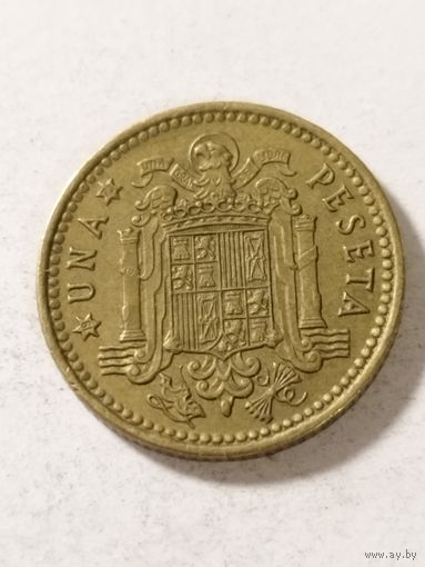 Испания 1 песета 1966(73)