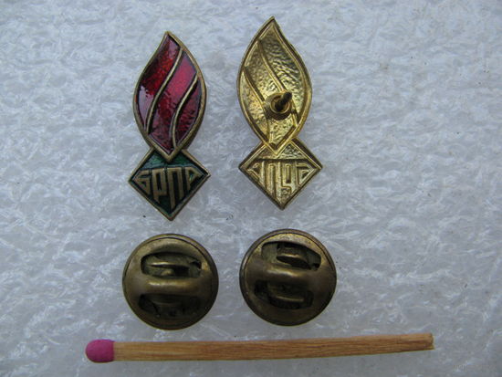 Знак. БРПА. Белорусская республиканская пионерская организация. тяжёлый, цанга. цена за 1 шт.