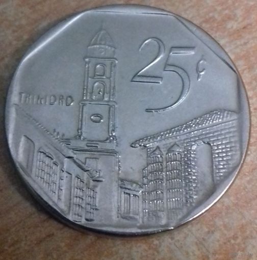 Куба 25 сентаво 2008