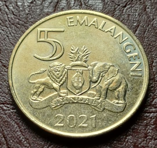 Эсватини (Свазиленд) 5 эмалангени, 2021    ( 2-15-5 )